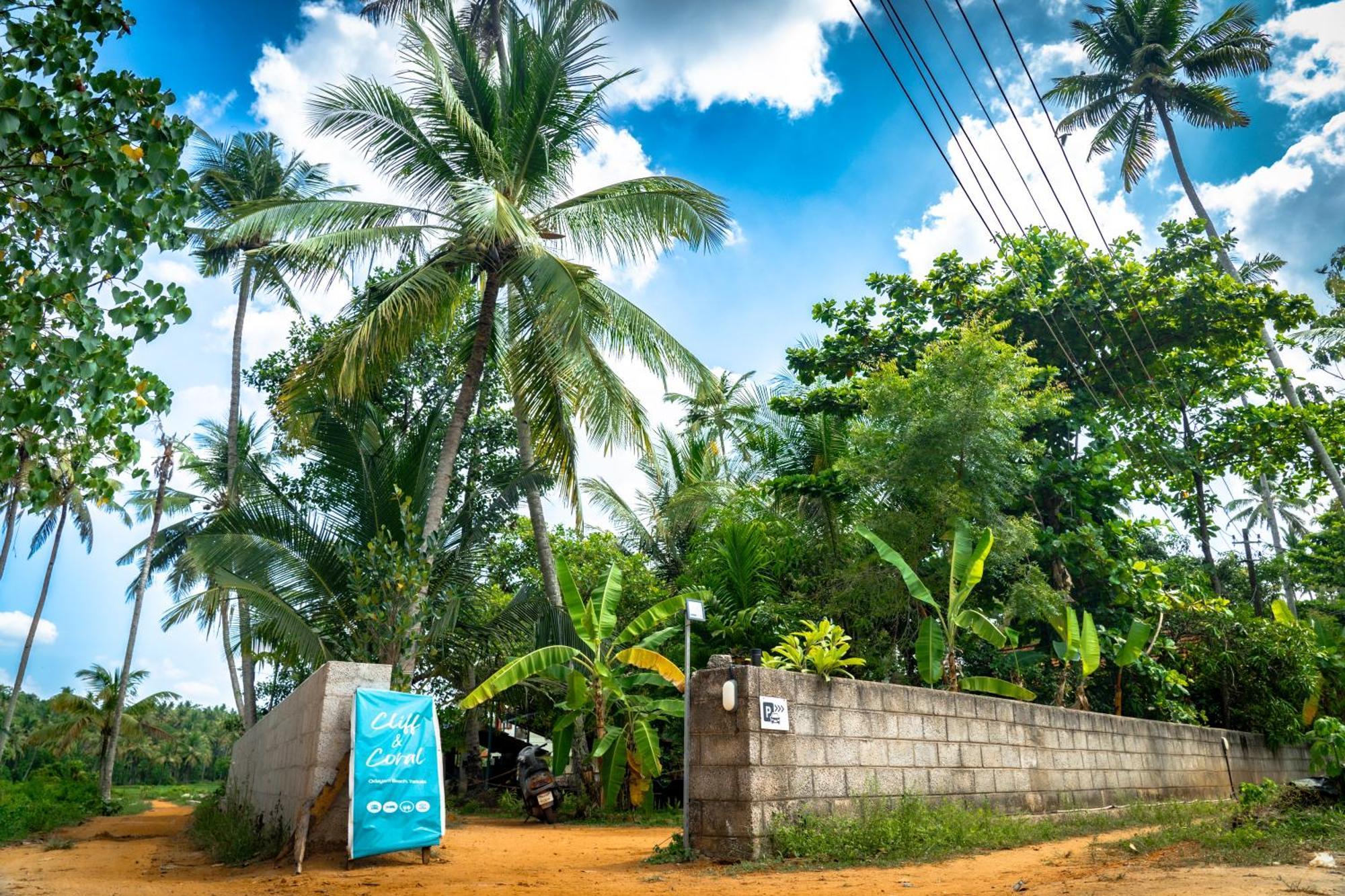 A Pousada Cliff & Coral Varkala Exterior foto